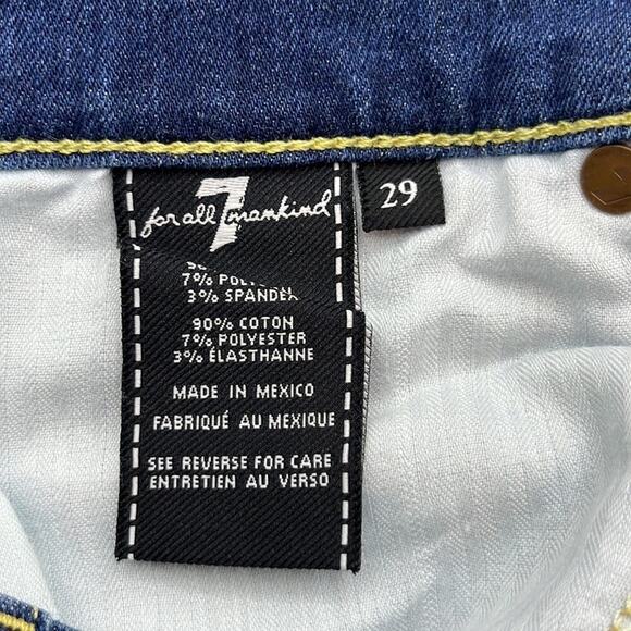 7 For All Mankind 3” Inseam Cuffed Shorts Size 29 - Picture 9 of 16